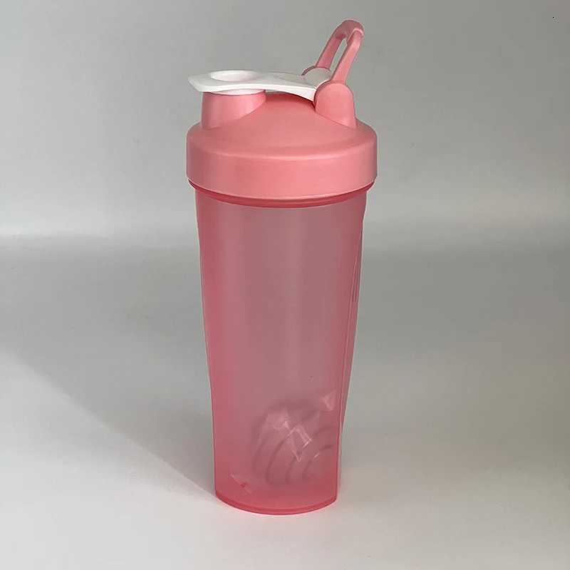 600ml Protein Shaker Bottle Protein Powder Shake Cup for Gym Ffitness Shaker Scale Portable Water Bottle Slushy CupW251114