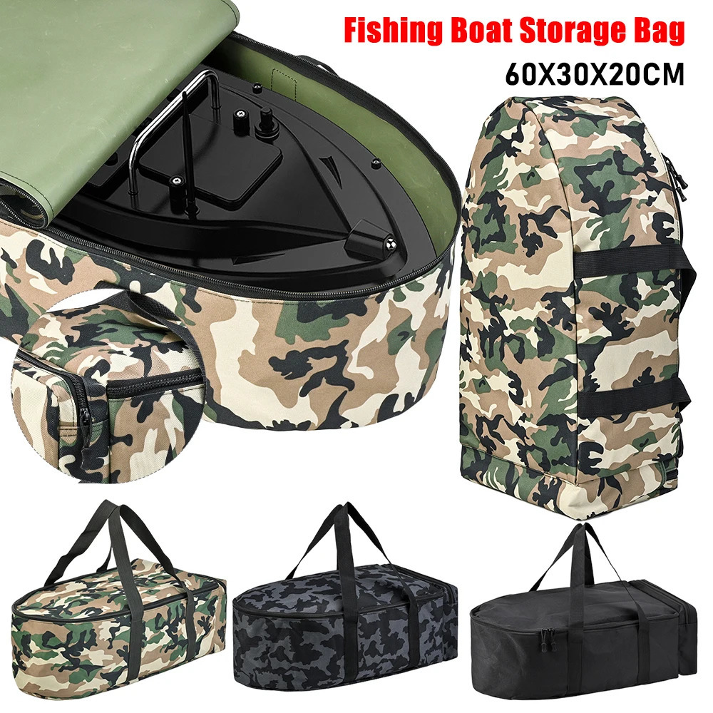 Bait boat storage bag with handle waterproof bait tear resistant 250410