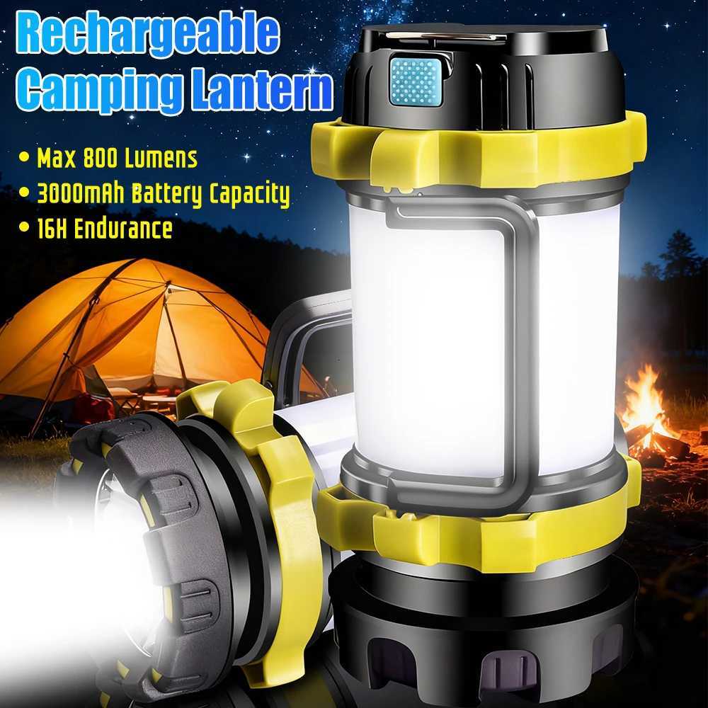 USB Rechargeable LED multifunctional Emergency Lights House Outdoor Portable Lanterns Emergency Lamp Lantern BBQ Camping Light M251115