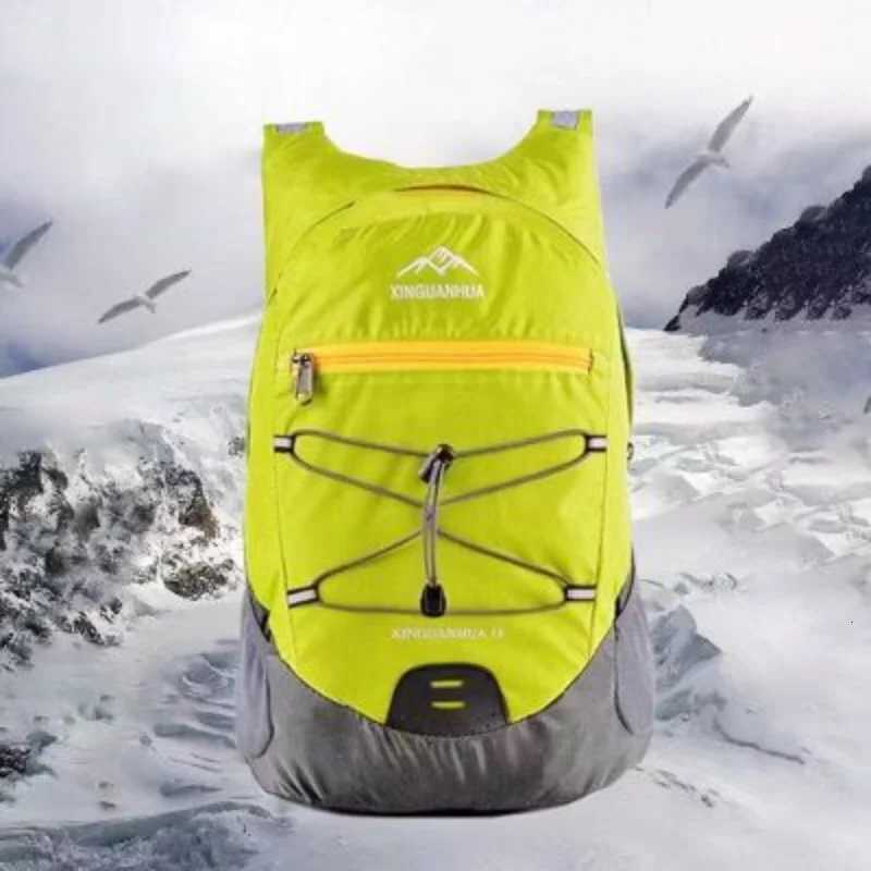 New Outdoor Ultra-light Folding Bag Mens and Womens Backpack Waterproof Skin Bag Outdoor Leisure Folding BackpackW251114