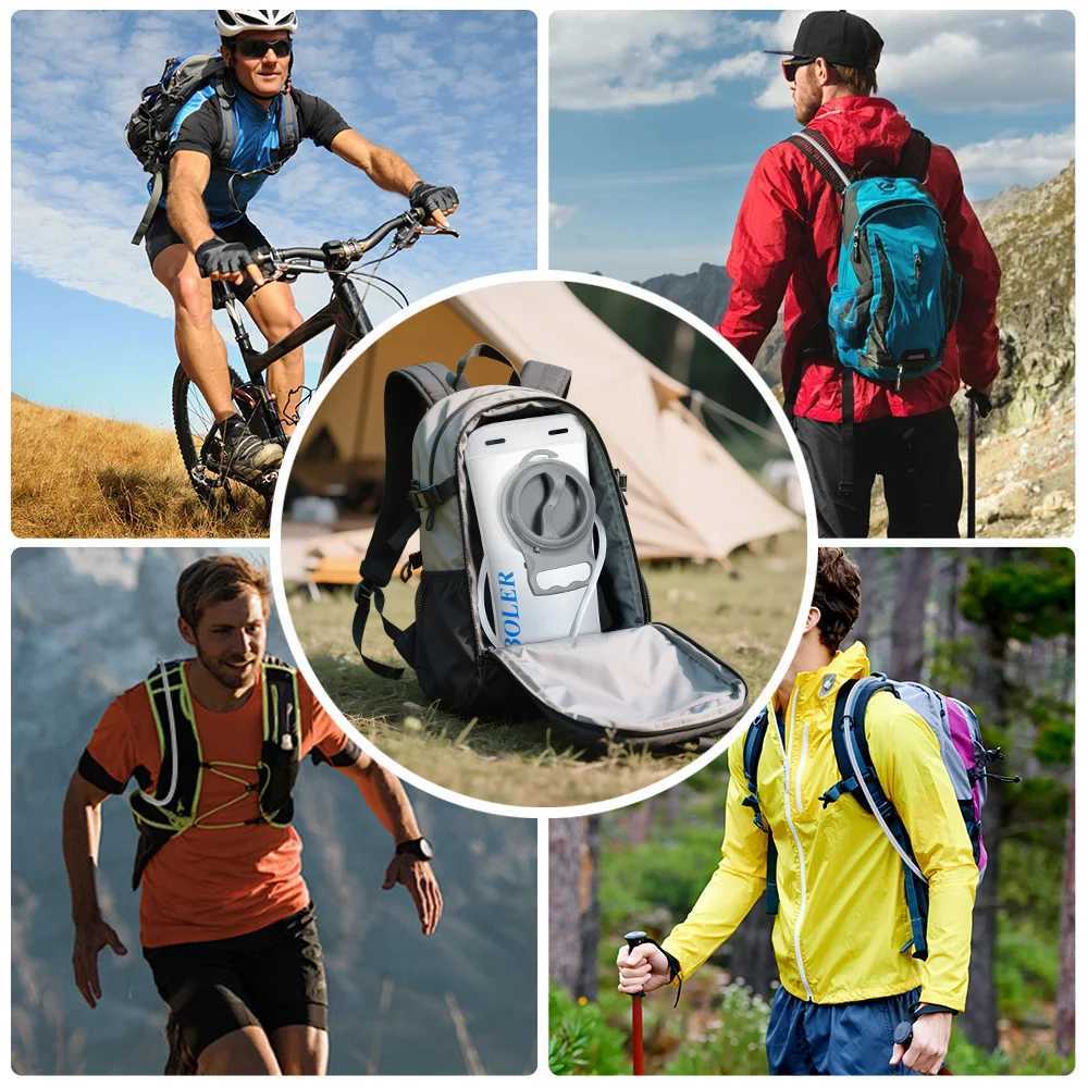 NEWBOLER Sports Water Bladder Hydration Pack Storage Bag BPA Free Portable Food Grade Outdoor Drinking Camping Water BagW251114