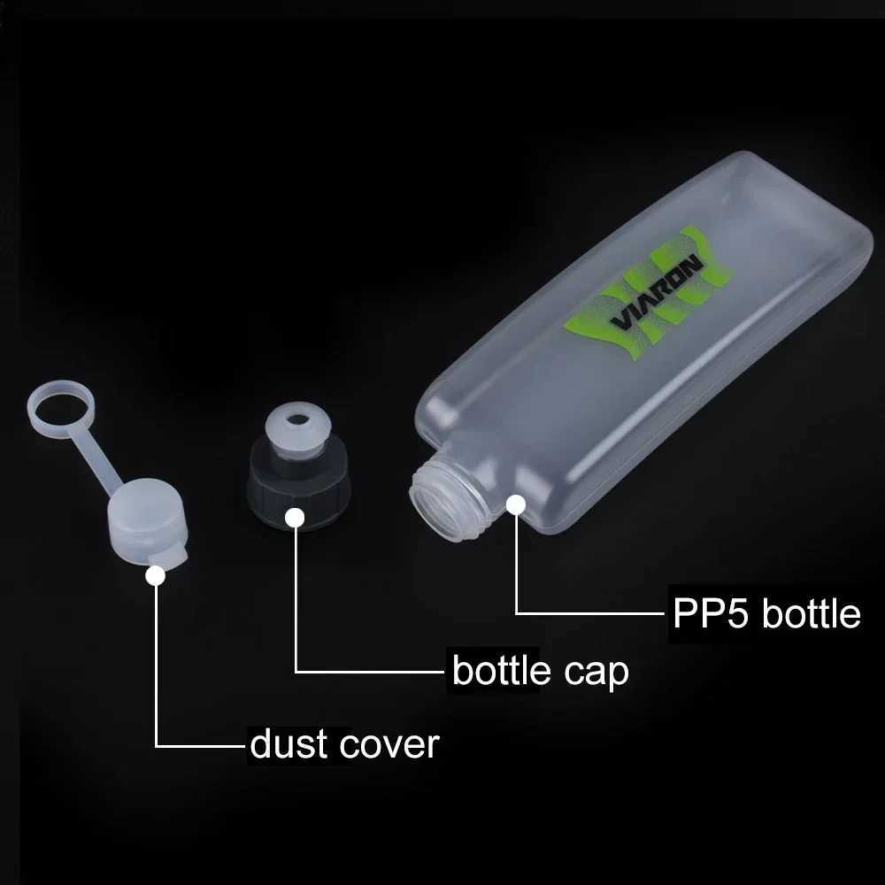 400ML Sport Water Bottle Push-Pull Spout Arc Leak-proof Waist Bag Hydratio Bottle Gym Fitness Running Cycling Water BottleW251114