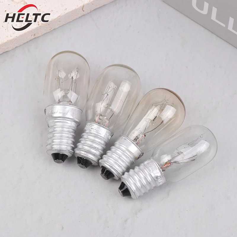 5 pieces of E14 type salt lamp bulbs (10/15/20/25 watts, 220V - 230V), incandescent bulbs, suitable for lighting in refrigerators and ovens C251115