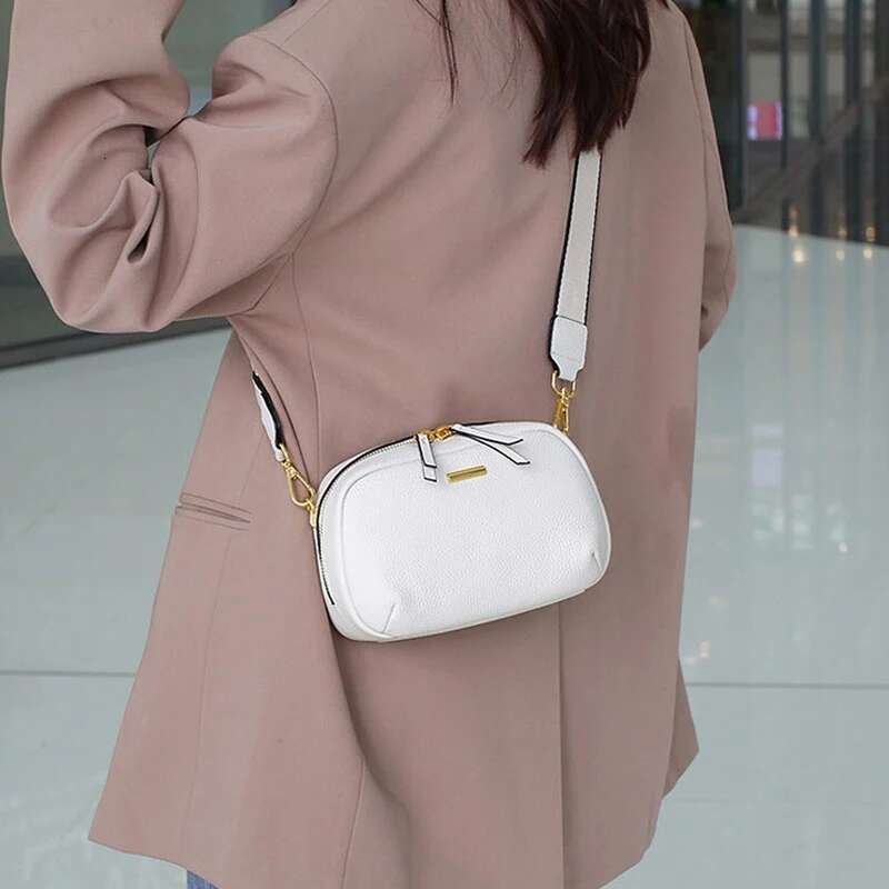 Designer Bag 2 Straps,Roomy Shell Women Genuine Leather Messenger Female Shoulder Cross-Body Bag, T102