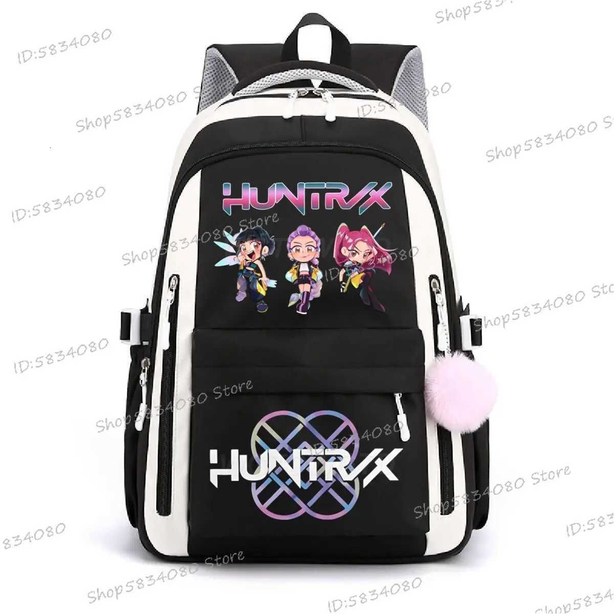 Hot Movie Print School Bags for Teenage Girls Large Capacity Outdoor Travel Bagpack Multi-function Cartoon Students BackpackW251114