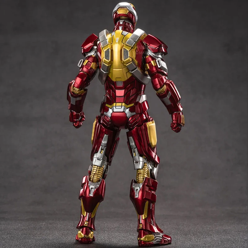 ZD Toys Marvel Official Licensed Iron Man MK17 7Inch Tony Stark Action Figure Avengers 1/10 Scale Collectible Model Kids Gifts Bulk Wholesale