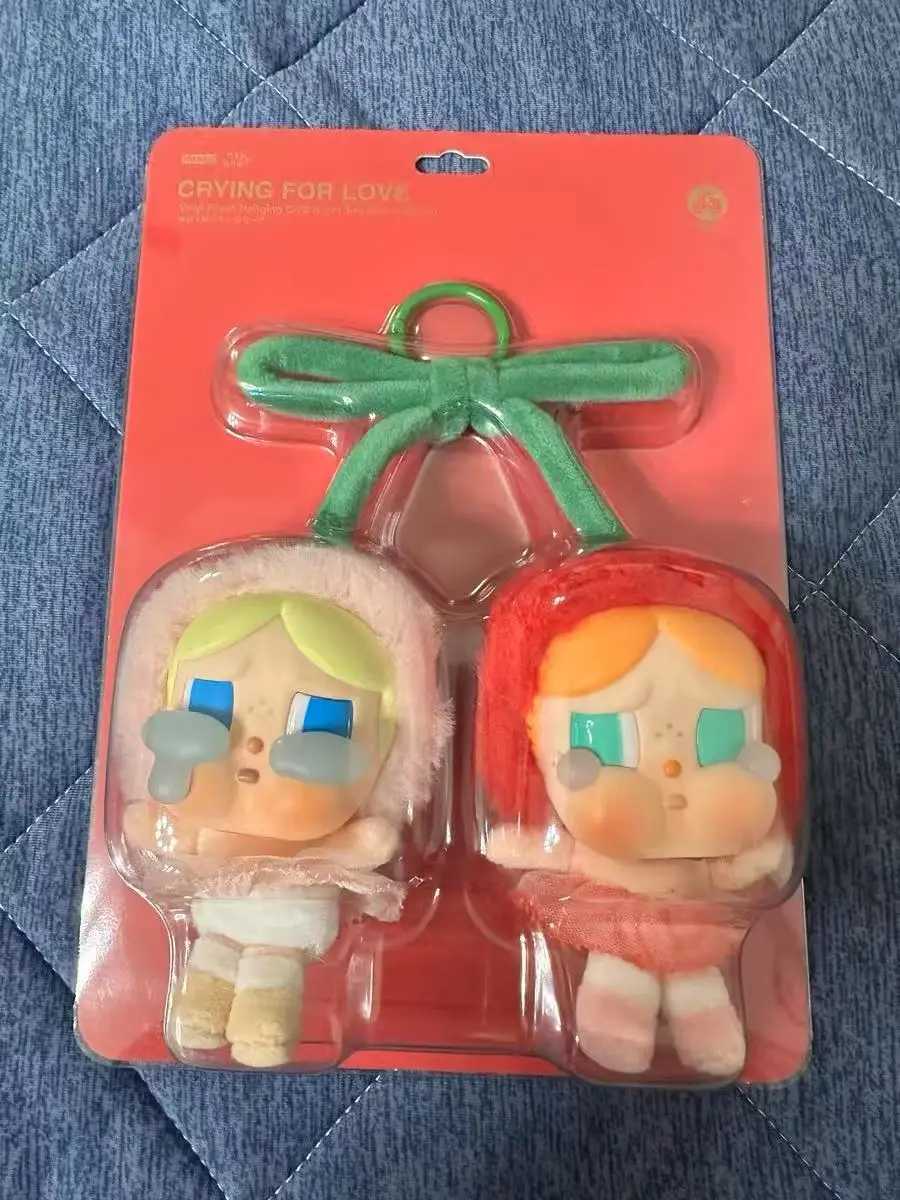 New Cute Cartoon Cherry Ellipse Style Twins Crying Baby Love God Tears Series Cherry Ellipse Filled Dolls Sweet Together X250415
