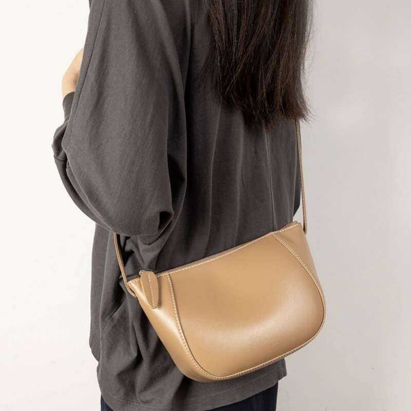 Designer Bag YANATARI Underarm Cowhide Genuine Leather Handbags Women Vintage Shoulder Bag Female Small Crossbody Bags High Quality