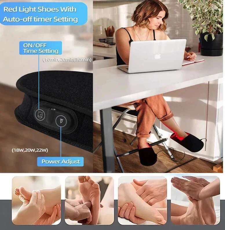 LED therapy boots Massage hine Kneading Compress Heating Shiatsu Multifunctional Foot Calf Massager Health Care