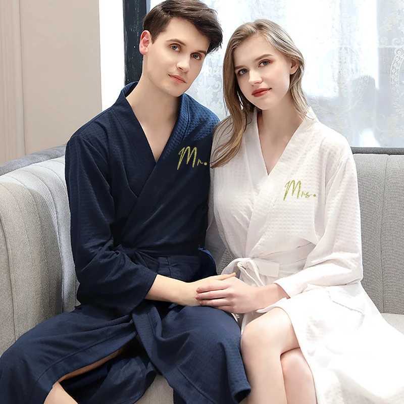 Wedding Party Customize Nama Date Women Men Bathrobe Kimono Dressing Gown Bride Groom Bridesmaid Robe C251115