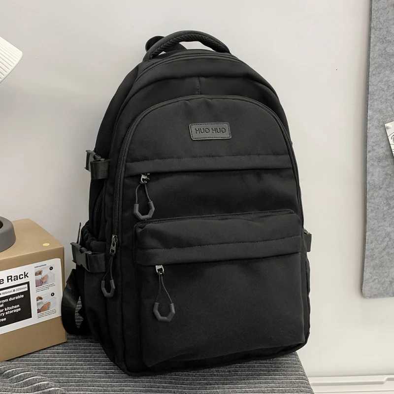Multi-layer large capacity preppy couple travel backpackW251114