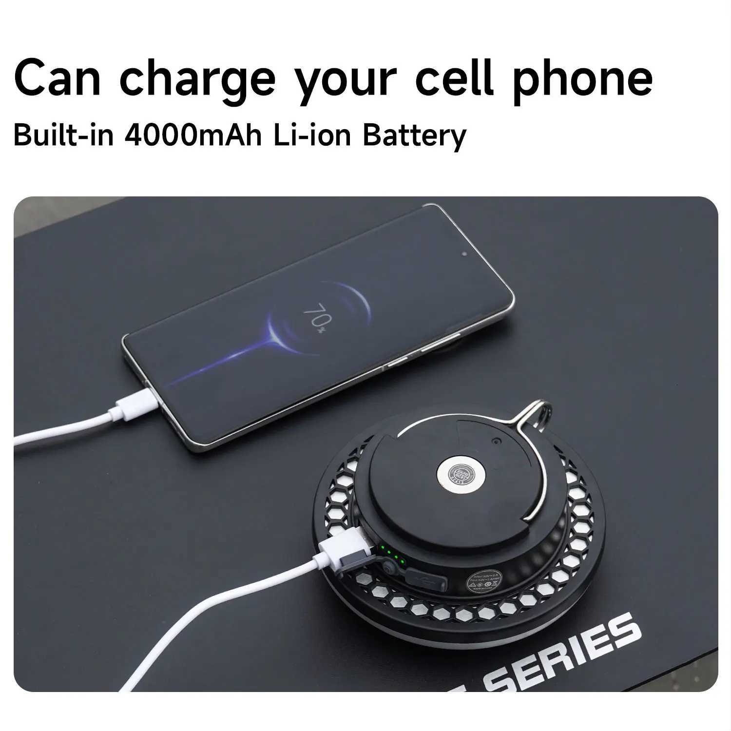 MOSLIGHTING 4000mAh Camping Light Rechargeable Outdoor Emergency Lighting Waterproof Portable Hanging Night Lamps Camping Light M251115