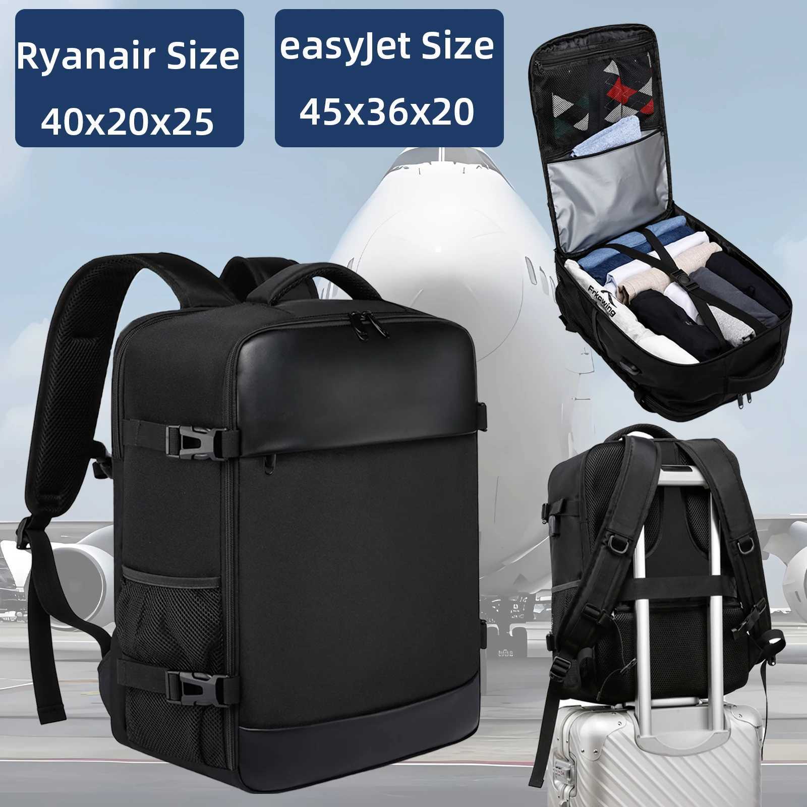 ryanair 40x20x25 and easyjet 45x36x20 Cabin Bag Travel Backpack unisex Laptop Backpack outdoor travel backpack StudentSchoolW251114