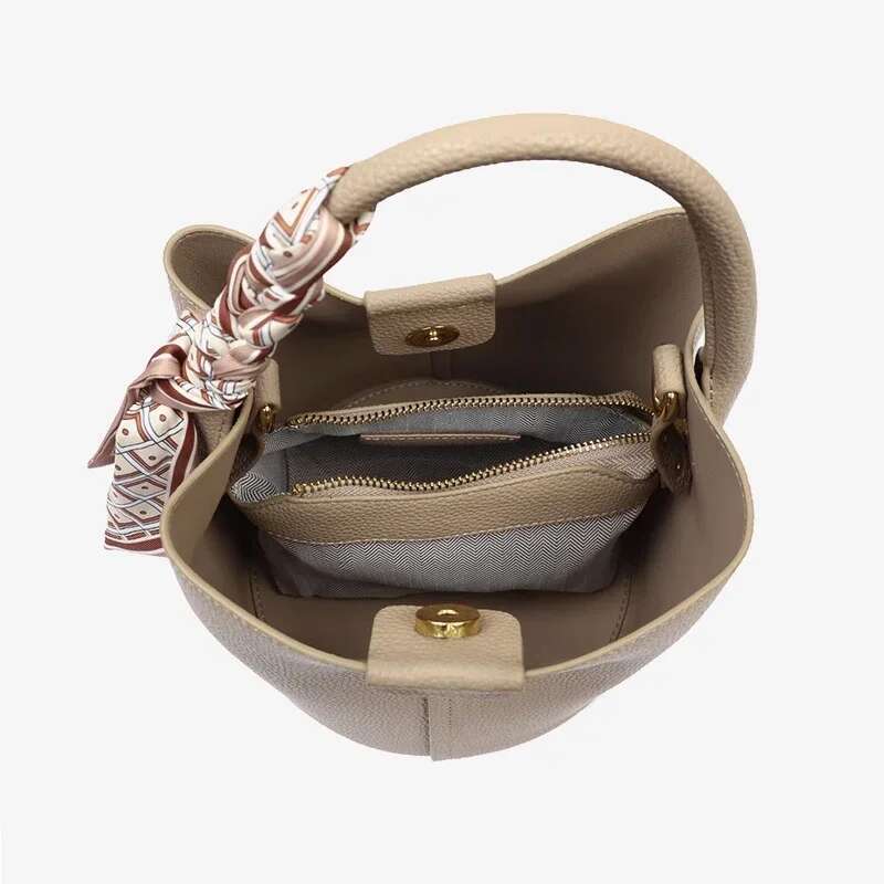 Designer bag handbags women leather bucket new basket single shoulder sloping body daily travel leisure