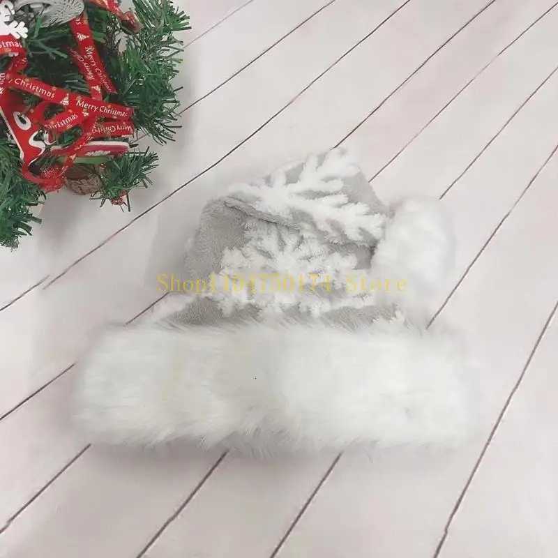 Company Party Gift Hat Santa Hat Festival Party Costume Cap Holiday Decor top sale Y251115