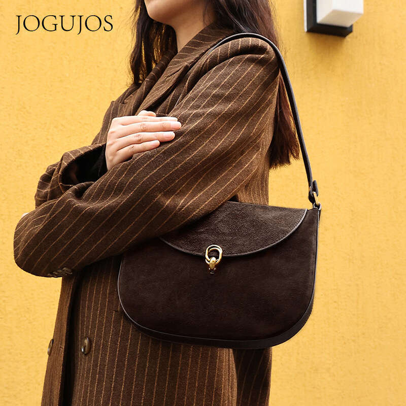 Luxury Bag Designer JOGUJOS New Fashionable Genuine Leather Large Capacity Underarm Commuter Shoulder Women S Bag
