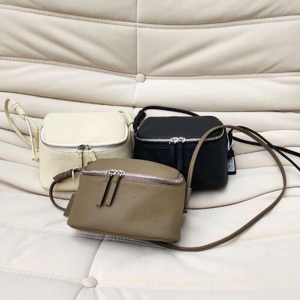 Mm Women's Bags Niche Minimalist Design Fresh Leather Women's Casual Versatile Shoulder Crossbody Small Mobile Phone Bag For Women