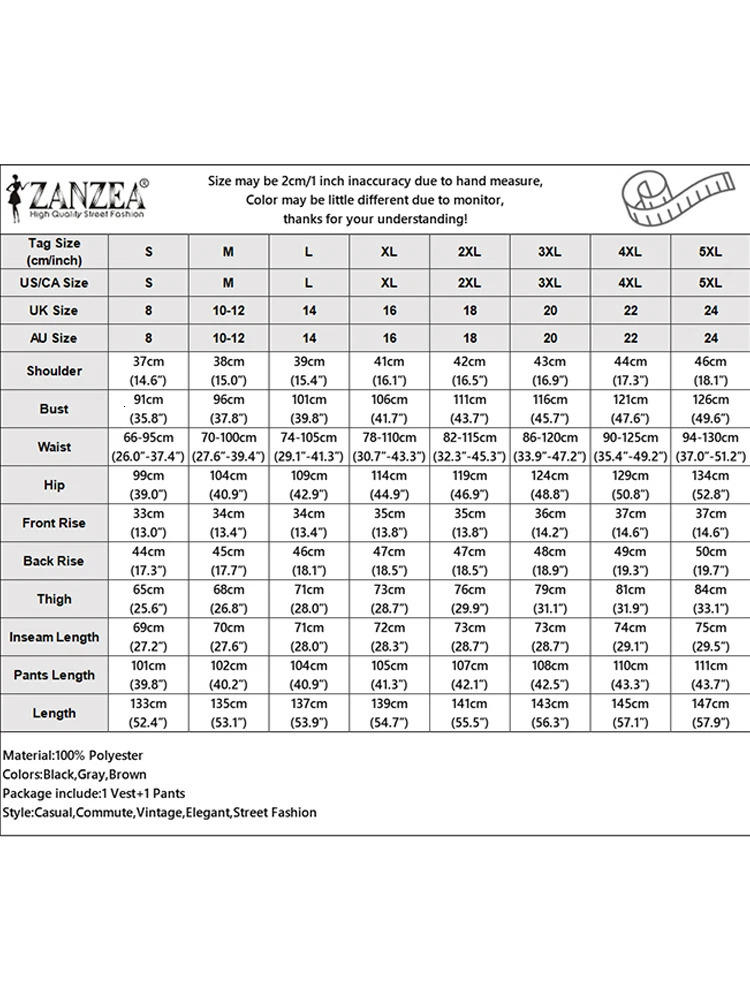 ZANZEA Fashion Summer Wide Leg Pants Set Two Piece Womens Dress 2PCS Elegant Sleeveless Long Shirt Mens Set 250415