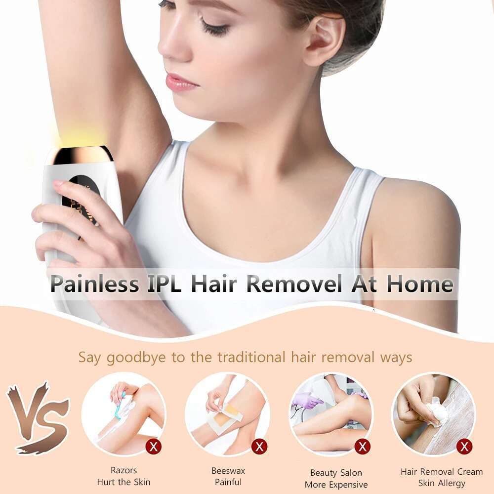 Permanent Epilator 999999 Flashes Professional Painless Laser Hair Removal Hine For Women Body Facial Legs Bikini E
