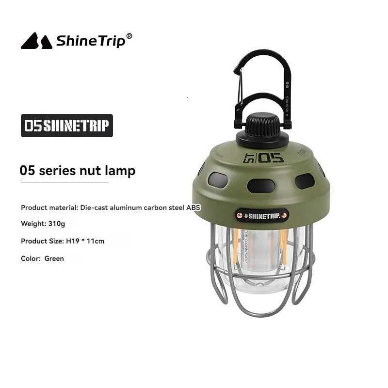 Outdoor Vintage Pendant Light Ultra Long Life Camping Ambient Light Portable Rechargeable Tent Lights Camp Lantern Shine Trip M251115