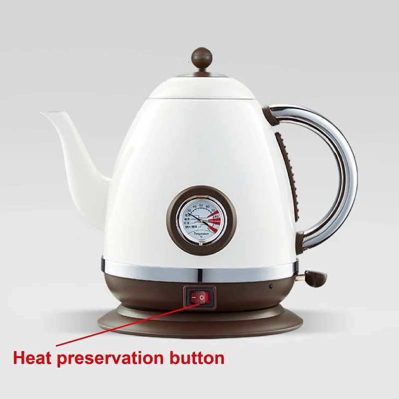 15L Electric Kettle 304 Stainless Steel Liner Quick Boiling Kettle With Temperature Display Electric Tea Kettle Auto Keep Warm Y251114