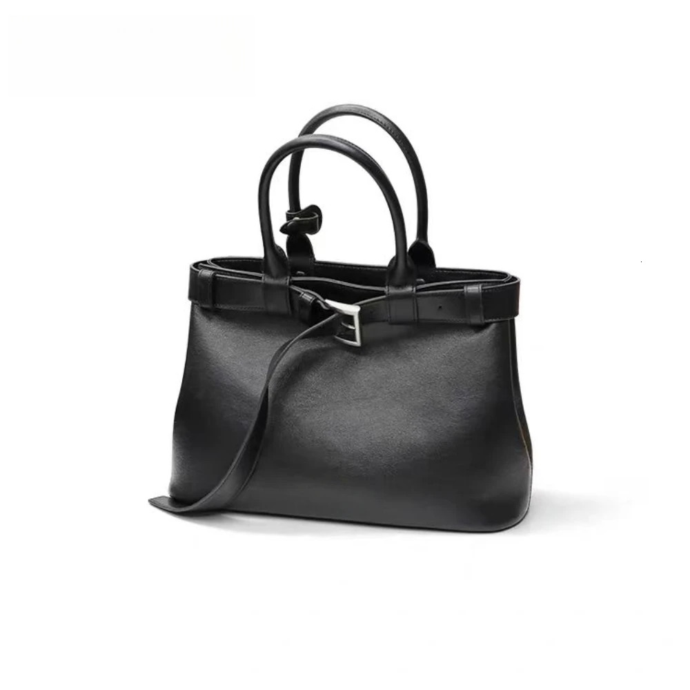 Designer Bag Women Handbags Shoulder Bag 2025 Original Beige Natural First Layer Cowhide Office Fashion Commuter Shoulder Bag