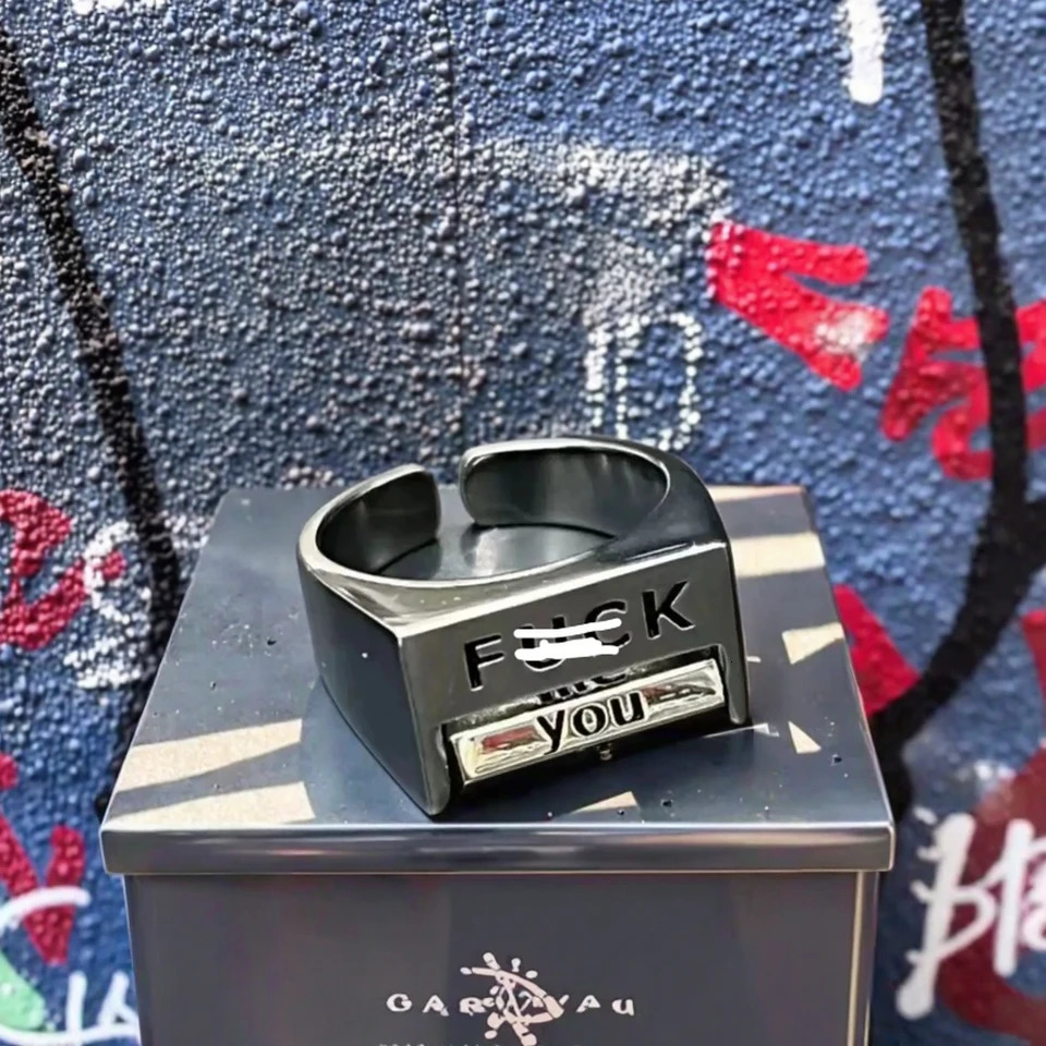 Creative Love Mood Ring for Men Women | Funny Rotatable Fidget Ring Jewelry Gift 250414