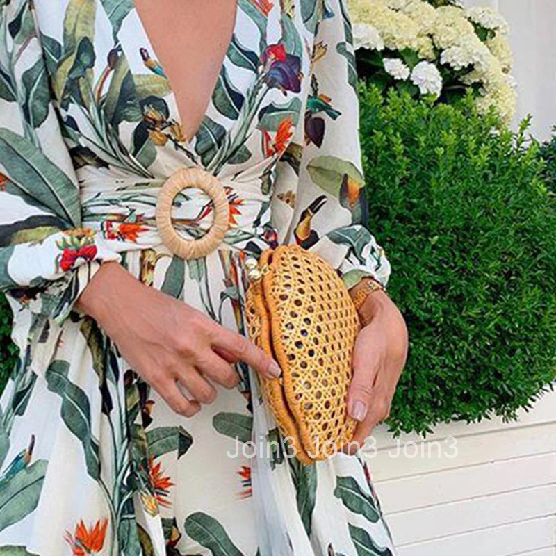 2025 New Womens Dress Sexy One Shoulder Digital Printed Dress