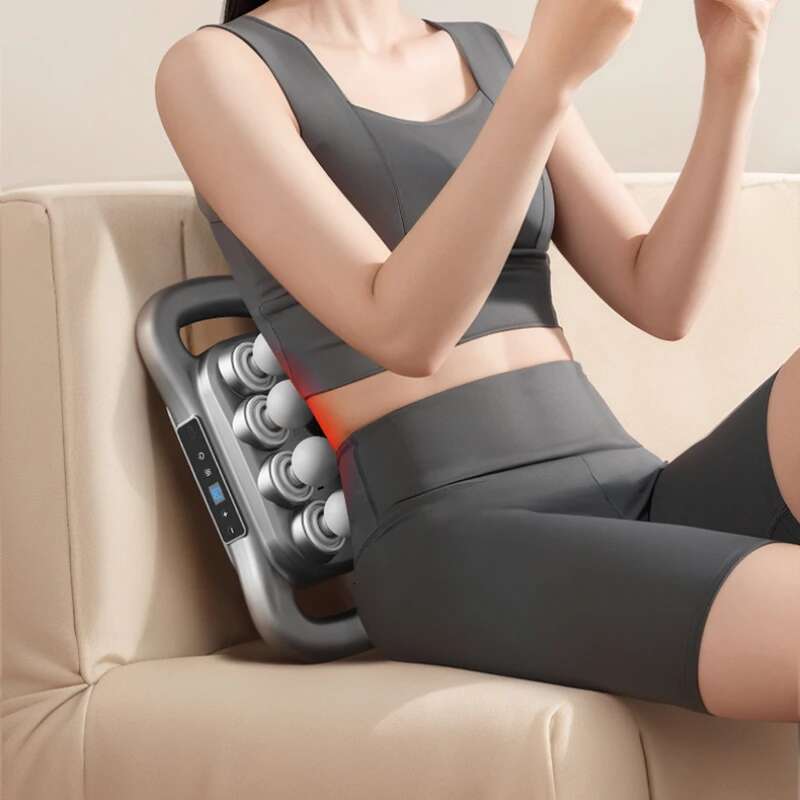 Multi-Headed Tissue Gun Powerful Deep Strike Fast Charging and Quiet Operation Modern Massager Muscle Recovery