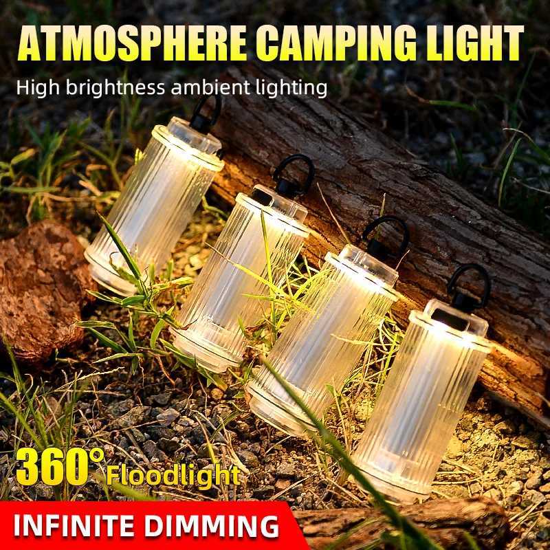 NEW 38 Explore USB Rechargeable Flashlight Mini LED Camping Lantern with Base 3000mAh Battery Outdoor Light M251115