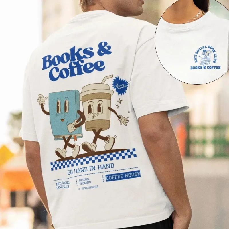 Men's T Shirts Breakfast Club Retro Bohemian Unisex Double Sided T-shirt Vintage Print Tshirt Restaurant Graphic Tees