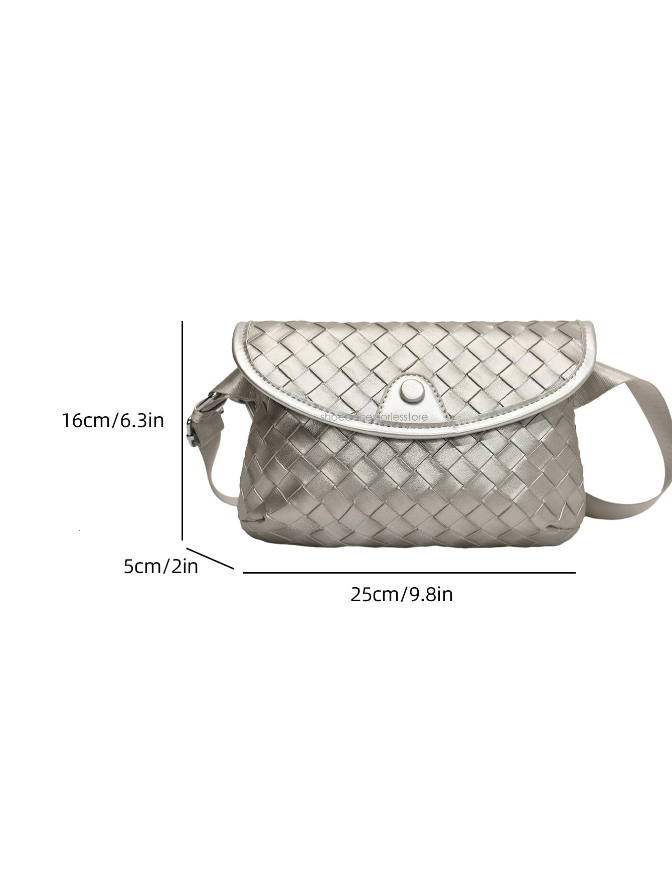 2025 Popular Designer Fashion Luxury Women's Bag Woven High-end Versatile Casual Popular Single Shoulder Crossbody Bag