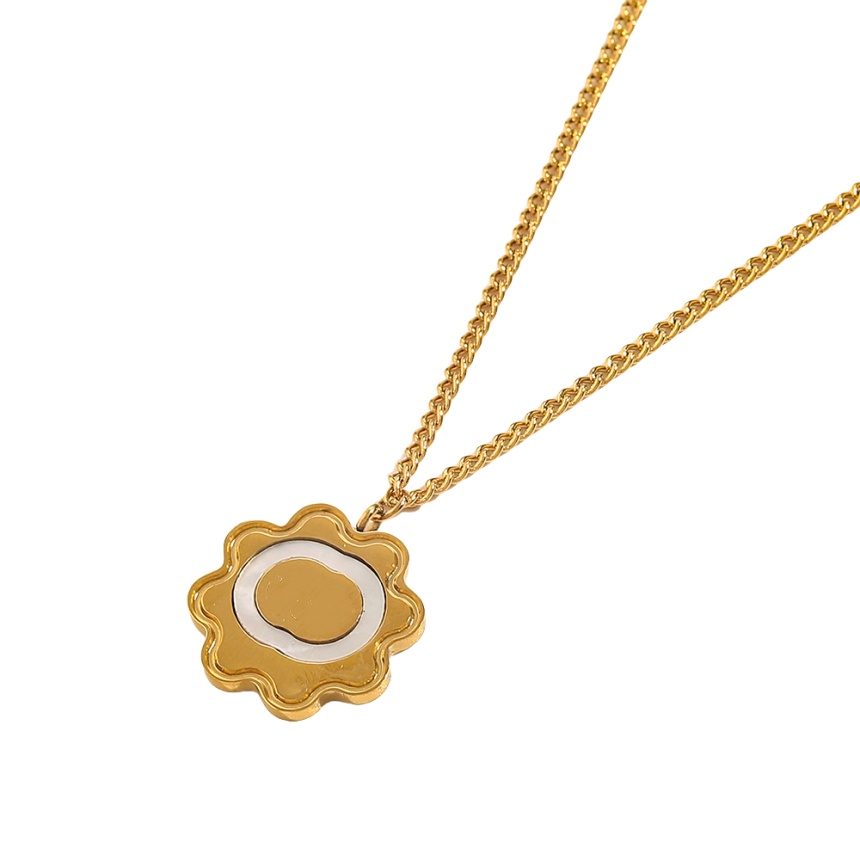 designer necklace for woman necklaces designer moissanite Heart pendant Pendant Necklace with Drip Glue Inlaid Diamond Gold Plated Fashion Necklace Lo