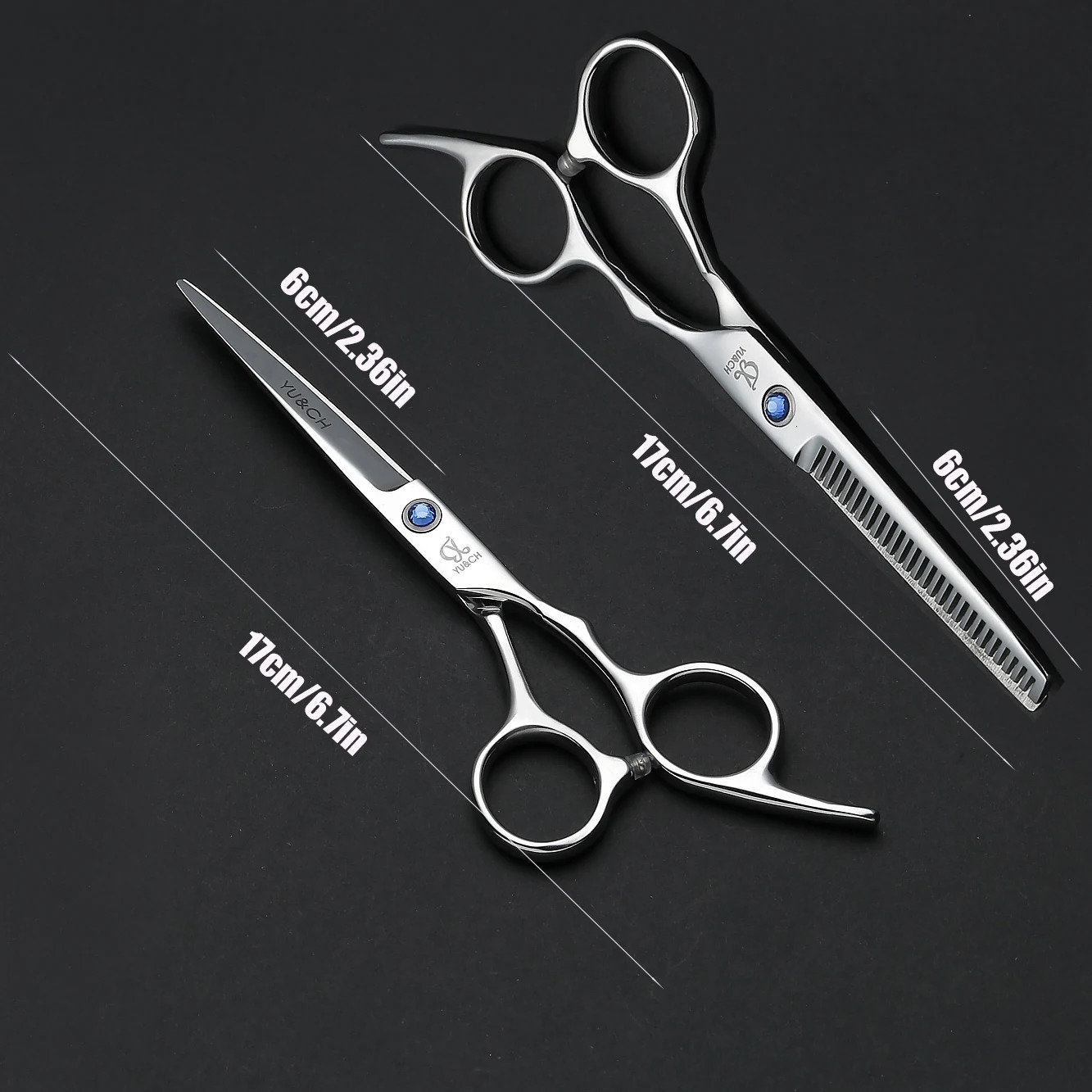 Hair Cutting Scissors Thinning Shears Kit Professional Barber Hairdressing Texturizing Salon Razor Edge Scissor Stainless Steel 250414