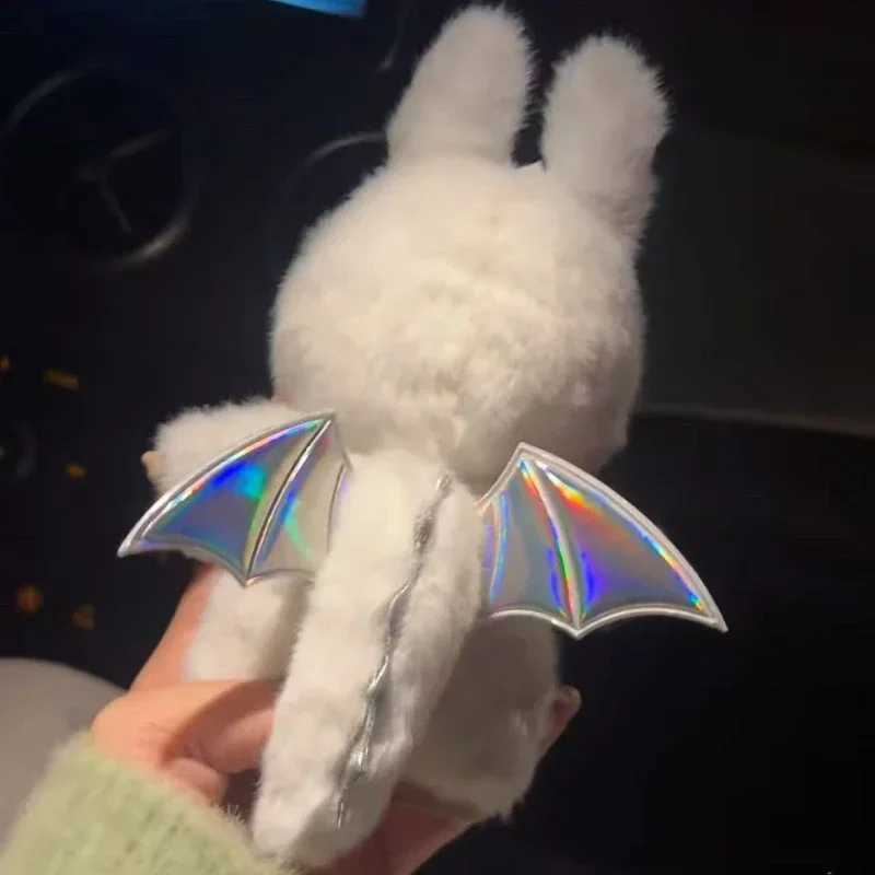 High quality Labubu Angel Zimomo Doll Plush Toy 1 1 Handmade Face Vinyl Doll Labubu Gift Childrens Toy Holiday Christmas Gift X250415