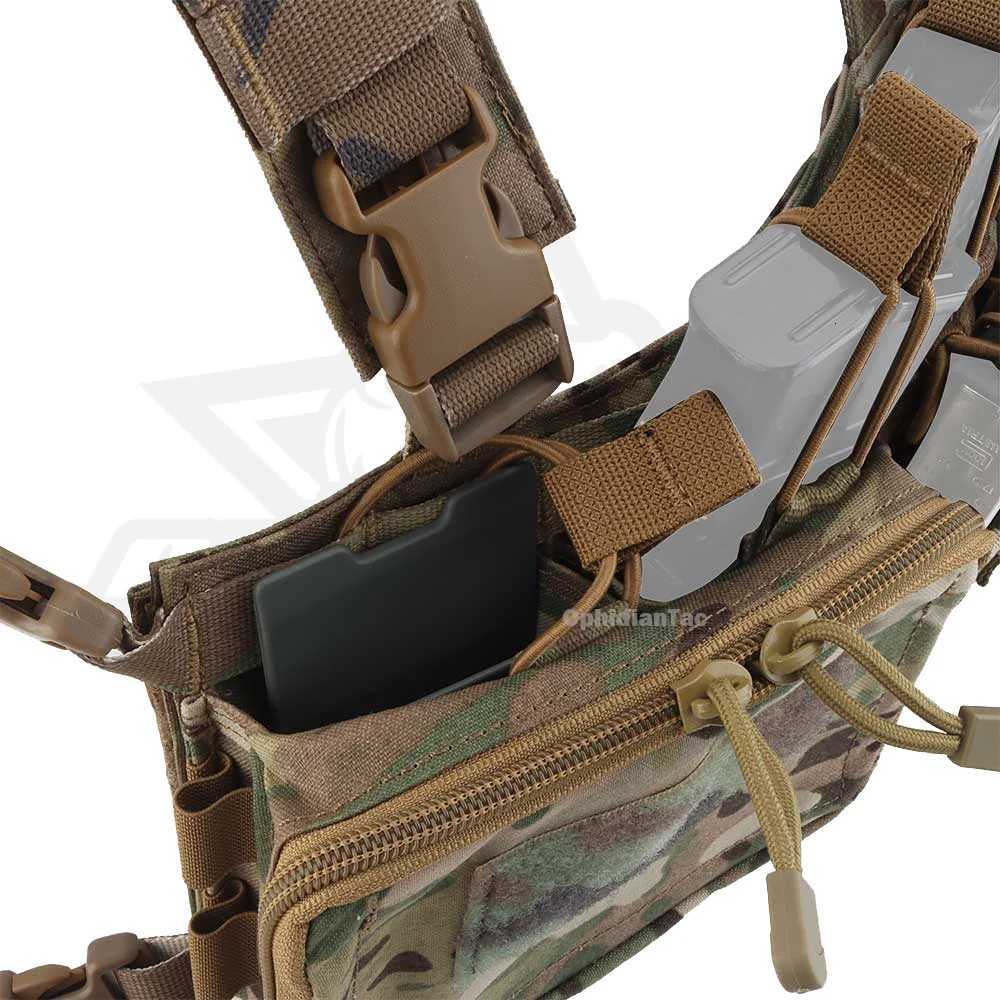 0phidia Tac D3CR Chest Mount Vest Equipment Expanded Airsoft Vest Accessories Heavy Duty Airsoft Hunting Equipment XJ251114