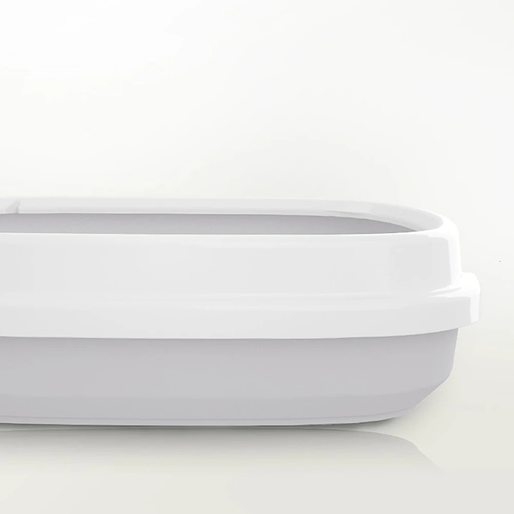 1 Set Anti-Splash Dog Toilet Cat Litter Box Pet Toilet Bedpan Cat Dog Tray with Scoop Excrement Training Sand Litter Box 250414