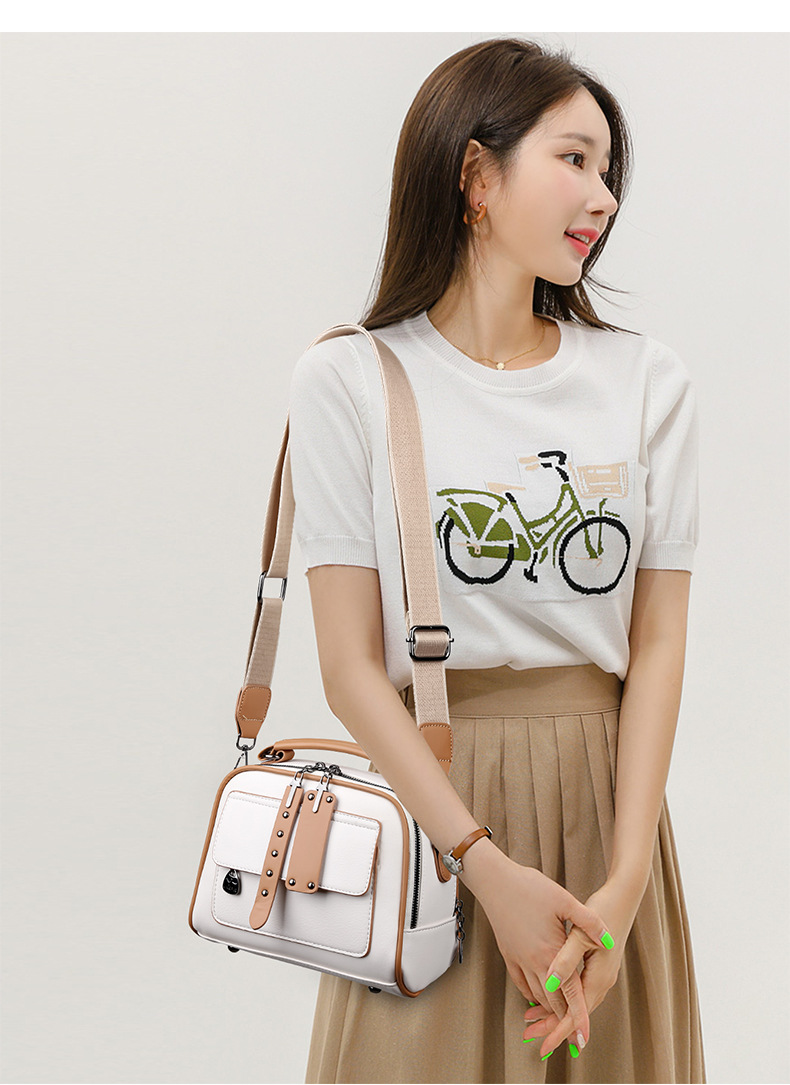 Trendy new shoulder messenger bag fashion bag versatile small square bag handbag