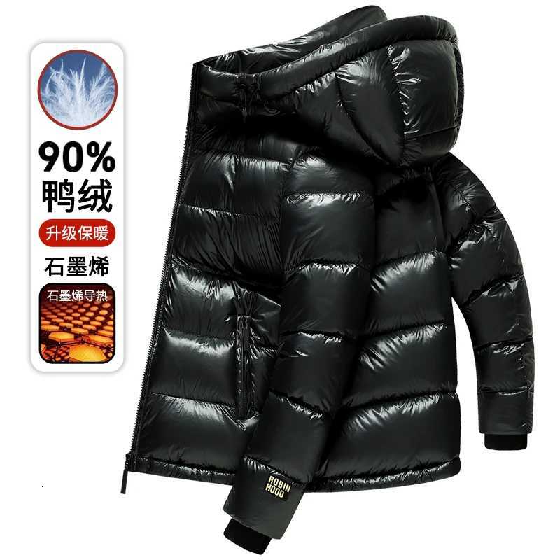 Winter Down Jacket New Mens Clothing Trend Warm Hooded white Duck Puffer Coat black Mens Winter Jacket M251115