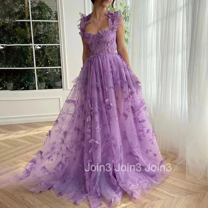 Womens Wedding Dress Sheer Suspender Sleeveless High Slit Bridal Party Beach Dress