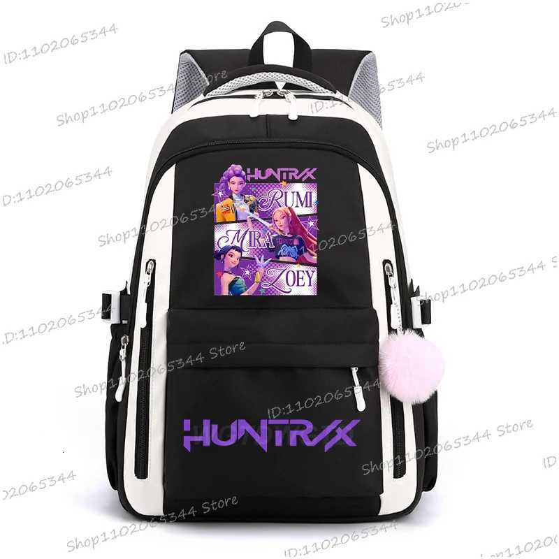 Casual Anime Cartoon Backpack for Middle High Student Boys Girls Outdoor Fashion 2025 Hot Movie Anime Cartoon BagpackW251114