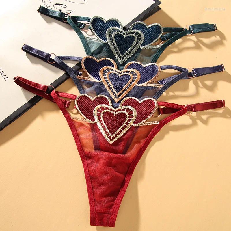 Women's Panties Sexy Lingerie For Women Embroidery Female Underwear Low-Rise Girls' Japanese Thongs Woman Clothing