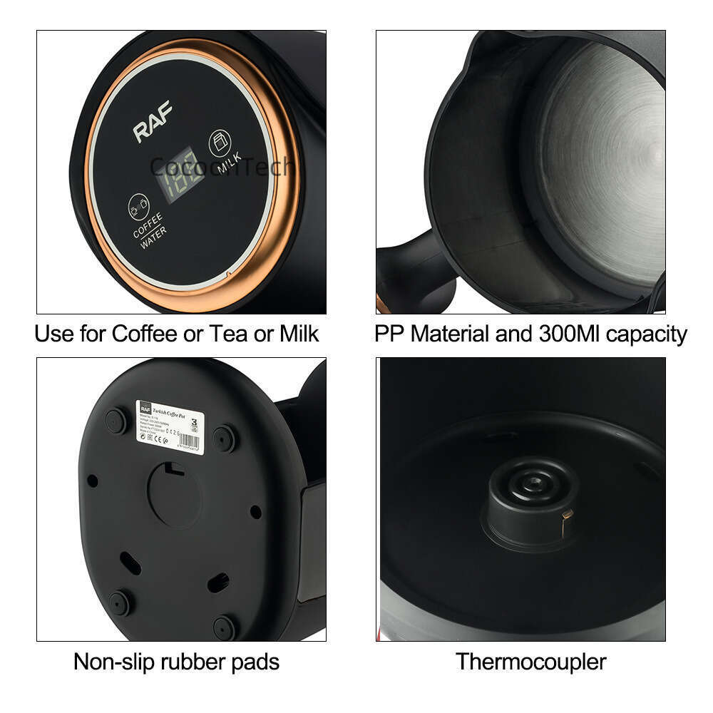 European standard 300ML electric pot 600W automatic power-ofnd splash proof coffee hine, kitchen appliances
