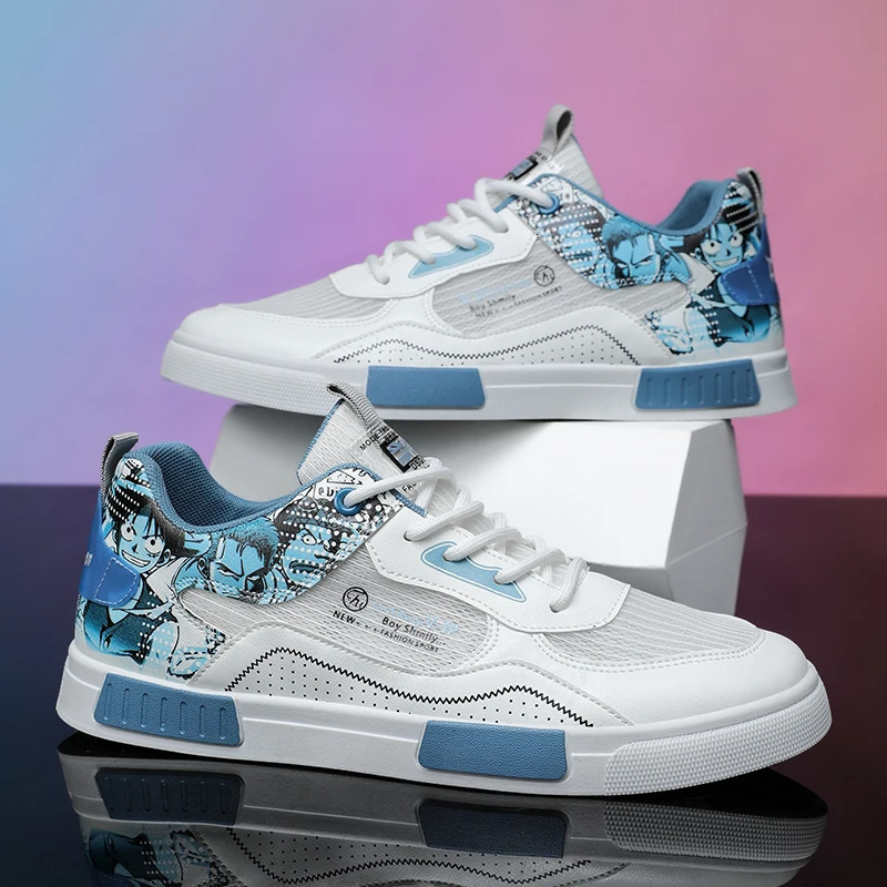 JY Fashion Mens Shoes Korean Edition Fashion Casual Student Board Shoes Fashion Mens Shoes 250411