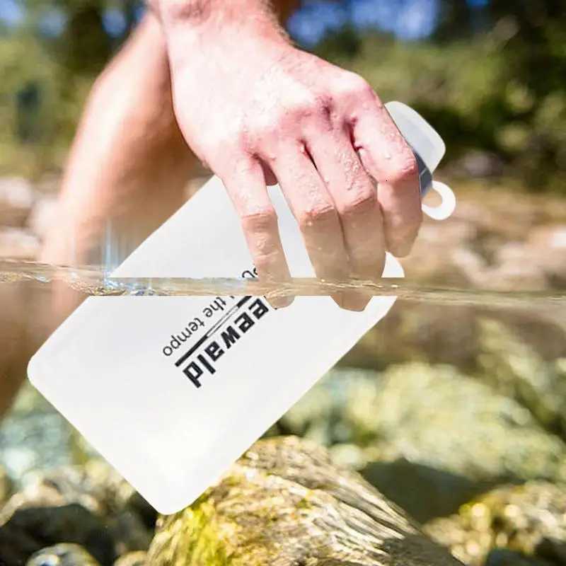 Squeeze Water Bottle Portable Clear Flat Water Bottles For Men 200ml Squeeze Bottles Outdoor Gear For Yoga Running BasketballW251114