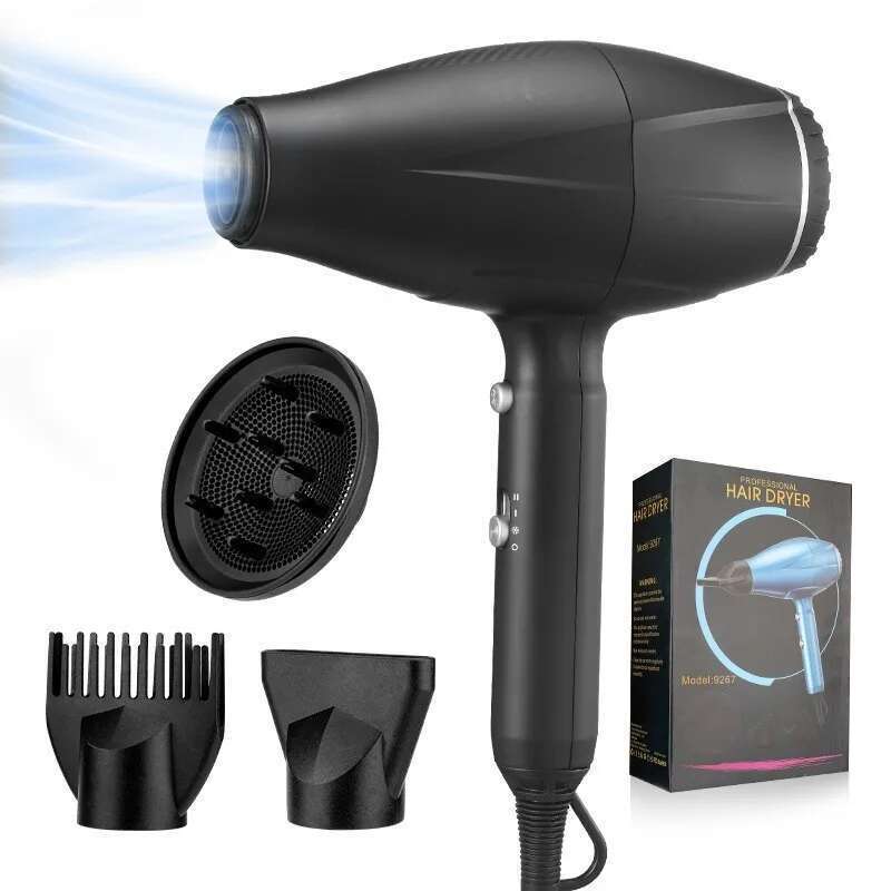 RESUXI 9267 2200W Professional Powerful Hair Fast Heating Hot And Cold Adjustment Ionic Air Blow Dryer