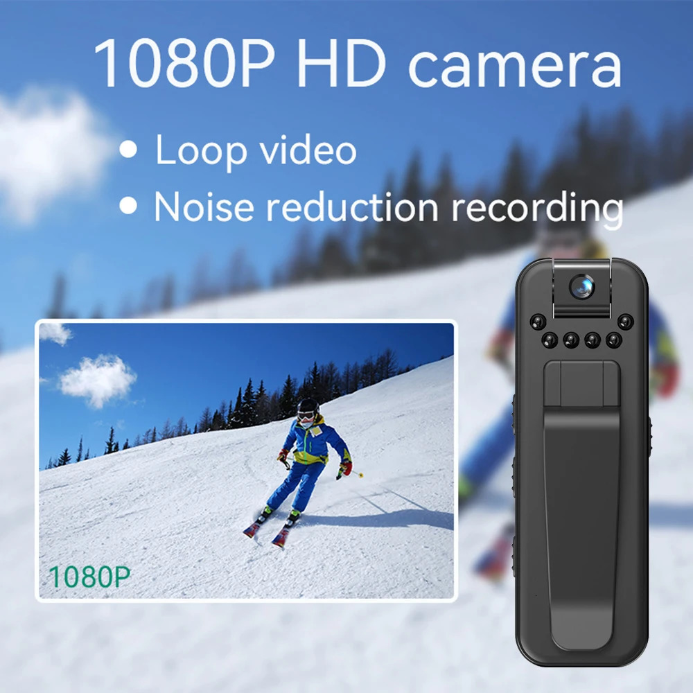High definition 1080P mini portable camera small digital video recorder infrared night vision surveillance 250408