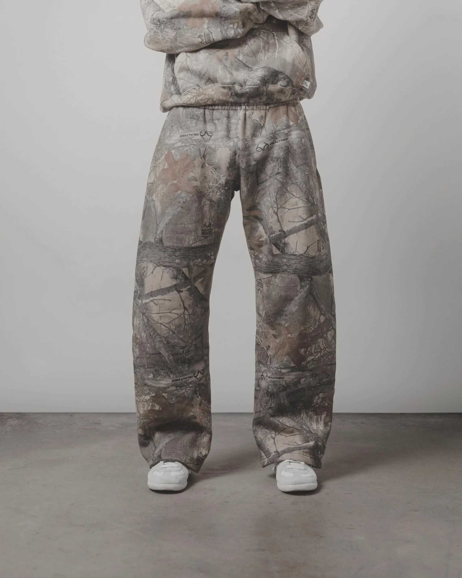 Y2K Streetwear Men Camouflage Pattern Print High Street Hip Hop Sweatpants Women Oversized Unisex Casual Camo Baggy Pants GothicXJ251114