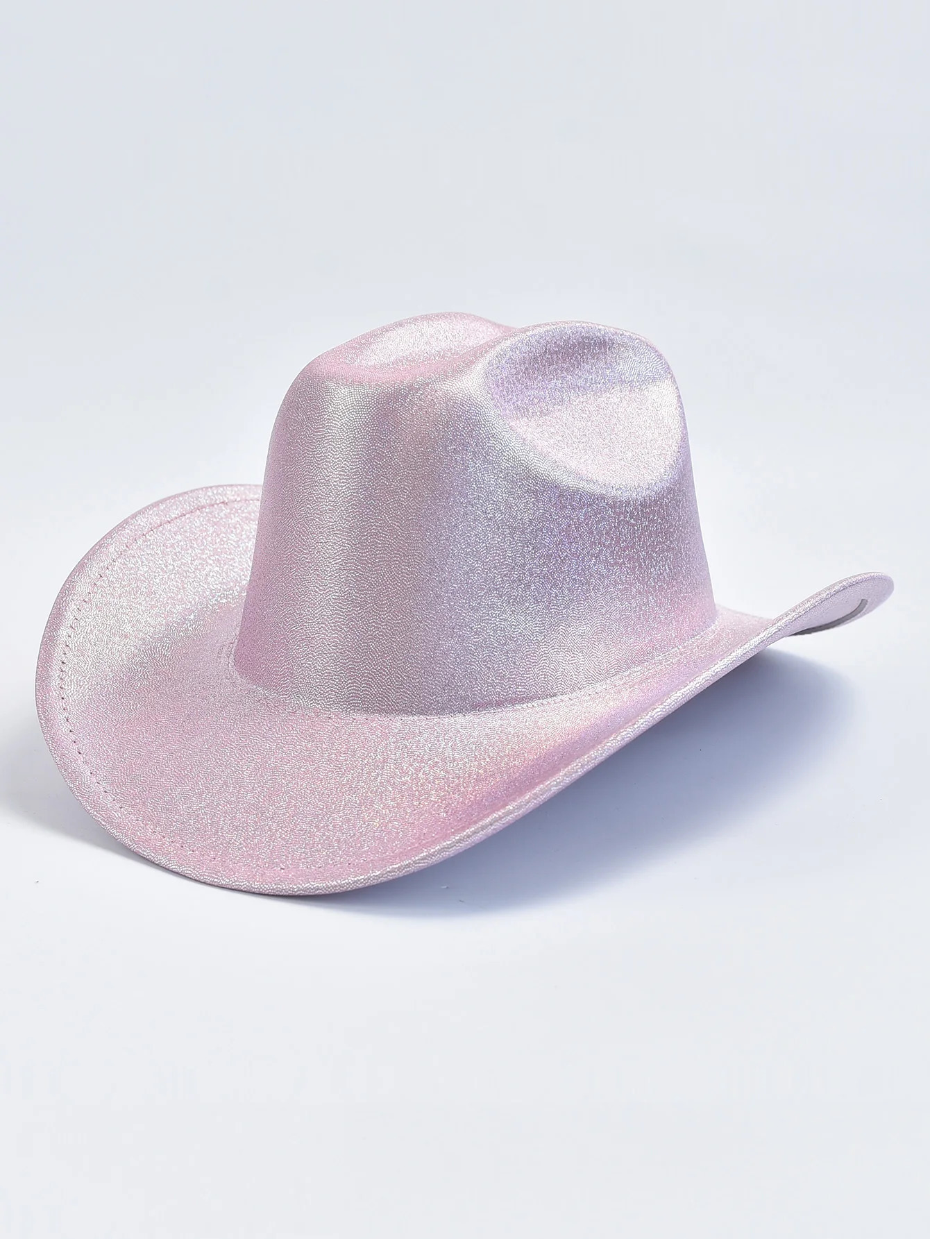 Women Solid Sequin Fedora Hat Fashion Festival Party Wedding Dress Hats Cowgirl Jazz Cap 250407