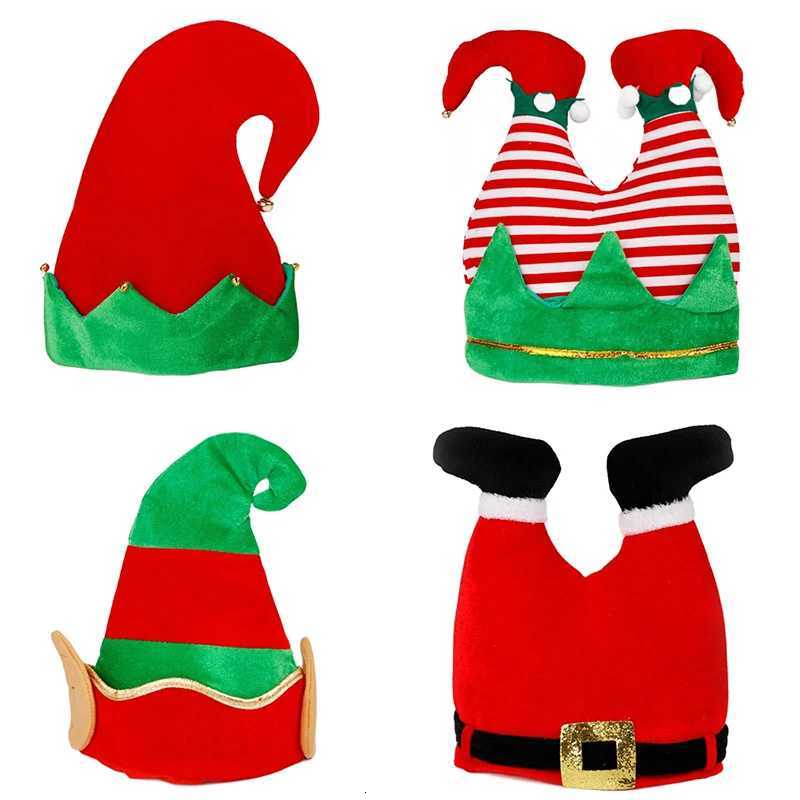 Christmas Hat Christmas Unique Santa Elf Pants Hat Colorful Christmas Elf Hat Red Christmas Elf Cap For Christmas Party Y251115